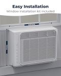 Windmill Window Air Conditioner - Quiet & Smart, Easy Install, Voice-Enabled, Remote & App Control AC Unit - 5,000 BTU Lite