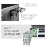 Cooper & Hunter 55,000 BTU 3-Zone Ductless Mini Split Air Conditioner & Heat Pump – 18K+18K+18K 1-Way Ceiling Cassette Air Handlers – 21.3 SEER2 – 25FT Installation Kits – 230V