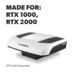 Dometic CoolAir 12V Air Conditioner Wire Harness for RTX | Air Conditioner White Harness RTX 2000 RTX 1000 | Power Cable kit for RTX 12V Installation kit | 4450022959