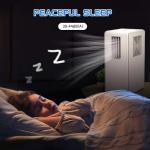 Portable Air Conditioner, 3-in-1 Portable Air Cooler for Personal Space - Fan, Humidifier, and Cools for 110 Sq Ft, with Remote, for Bedroom Home Office Garage