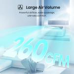 Hisense AWL1225TW1W Window Air Conditioner, White, 12000 BTU Smart Inverter, L Shaped, Open Window Flexibility, Easy Installation, Ultra Quiet, 37.6% more Energy Saving, Bracket Included, 2Y Warranty