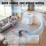 AKIRES 10000 BTU 3-in-1 Portable Air Conditioner