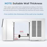 10,000 BTU U-Shaped Window AC for 450 sq ft