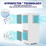 Ultra Silent 8000 BTU Portable Air Conditioner