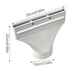 Portable AC Hose Coupler for Exhaust Venting