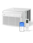 Midea Inverter Window Air Conditioner with Heat – Quiet Window AC Unit and Heat Combo with Dehumidifier – Cools up to 550 Sq. Ft. – Energy Star Rated, Smart Control, Remote, 12,000 BTU