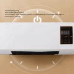 Small Air Conditioner, Wall Mounted Heating Machine Highly Efficient Wide Angles Mobile Small Air Conditioner Indoor Space Heater for Bedroom Living Room Office (US Plug)