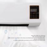 Small Air Conditioner, Wall Mounted Heating Machine Highly Efficient Wide Angles Mobile Small Air Conditioner Indoor Space Heater for Bedroom Living Room Office (US Plug)