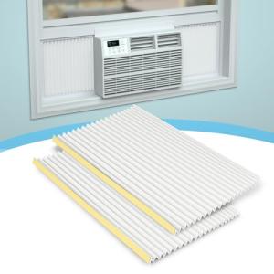 Air Jade Window Air Conditioner Side Panels, Extendable Up to 17" H x 15" W, Extra Wide AC Side Panels for 5,000 to 14,000 Btu Window AC Units, Pack of 2