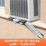 CAT SO RICH Window Air Conditioner Bracket, Universal AC Support Brackets, Heavy Duty Support Up to 165lbs
