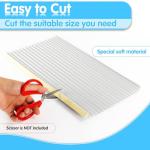 Air Jade Window Air Conditioner Side Panels, Extendable Up to 17" H x 15" W, Extra Wide AC Side Panels for 5,000 to 14,000 Btu Window AC Units, Pack of 2