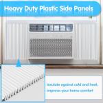 Air Jade Window Air Conditioner Side Panels, Extendable Up to 17" H x 15" W, Extra Wide AC Side Panels for 5,000 to 14,000 Btu Window AC Units, Pack of 2
