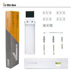 LBG Products AC Window Air Conditioner Bracket Light Duty Support Up to 85 lbs, Designed for 5,000 to 8,000 BTU Universal A/C Unit (LBW-S)