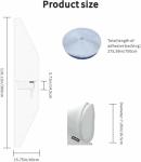 SPONDWILD 118"/300CM Portable AC Window Seal Kit - Air Conditioner Window Seal for Window Air Conditioner & Dryer, Waterproof Window Seal Kit, Easy Install for Push Out Windows