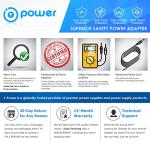 T-Power 12V Charger for O2 Cool O2Cool Portable 10" Cooling Fan FD10101 FD10101A FD10002A FD10002 FD10006 FD10006AU Portable Fan Ktec KA12D120070045U, SUN-0900070 Ac Dc Adapter Power Supply