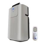 Whynter Portable Air Conditioner 12,000 BTU & Heater with Dual Hose Dehumidifier & Cooling Fan for 400 Sq Ft Rooms, Includes AC Unit Window Kit Elite ARC-122DHP (7,000 SACC), Silver
