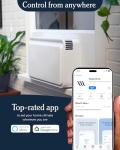 Windmill Window Air Conditioner - Quiet & Smart, Easy Install, Voice-Enabled, Remote & App Control AC Unit - 8,000 BTU