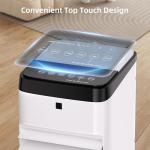 MEPTY Swamp Cooler, Windowless Portable Air Conditioners with Oscillation, Evaporative Air Cooler with Remote,12H Timer, Air Cooler Fan with 3Modes&Speeds for Bedroom Indoor Room