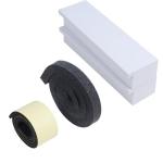 Foam Insulation Side Panels for Midea U-Shaped Window AC - Seal & Protect Kit with Weatherproof Tape, Blocks Drafts/Noise (Fits All U Shaped Window AC)