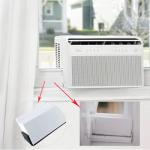 Foam Insulation Side Panels for Midea U-Shaped Window AC - Seal & Protect Kit with Weatherproof Tape, Blocks Drafts/Noise (Fits All U Shaped Window AC)