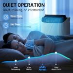 DOMANKI 14000 BTU Portable Air Conditioner and Heater for Room up 700 Sq. Ft.,4-IN-1 Quiet Portable Ac Unit with Heater Dehumidifier Fan Function, Remote Control, Sleep Mode, 24H Timer (Black)