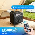 ZY.Hyisinn Portable Air Conditioner,3300BTU Tent Air Conditioner, Low Power Consumption, Air Portable AC for Camping, Van Life, Tent, Outdoor