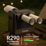 ZY.Hyisinn Portable Air Conditioner,3300BTU Tent Air Conditioner, Low Power Consumption, Air Portable AC for Camping, Van Life, Tent, Outdoor