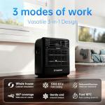 ZY.Hyisinn Portable Air Conditioner,3300BTU Tent Air Conditioner, Low Power Consumption, Air Portable AC for Camping, Van Life, Tent, Outdoor