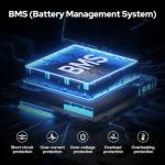 Portable Power Station with Foldable 40W Solar Panel, 100W Solar Powered Generator with Panels, AC Outlet Camping Solar Power Bank 146Wh DC Battery Pack for Smart Device RV Outdoor Power Outage