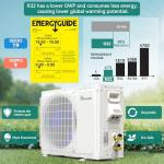 YITAHOME 18000 BTU Mini Split Air Conditioner Heat Pump System, 19 SEER2 208-230V Ductless Inverter System with Wi-Fi & Alexa Compatibility, Cover Up to 1250 Sq. Ft, Complete Installation Kit Included