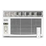 BLACK+DECKER Window Air Conditioner 8000 BTU, AC Window Unit Cools Up to 350 Square Feet, Window AC Unit with Remote Control, 3 Cooling Speeds and Fan Only Function, BD08WT6, White