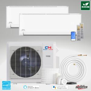 18000 BTU Mini Split Dual Zone Heat Pump