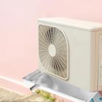 Housoutil Air Conditioner Drain Pan 17.32X15.75 Inch Galvanized Iron Ac Drip Tray for Indoor Outdoor Units Water Leakage Protection Easy Installation