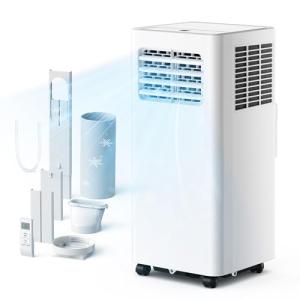 EUHOMY 8,000 BTU 4-in-1 Portable Air Conditioner