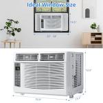 Smart 6000 BTU Window Air Conditioner with App
