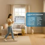 Kenmore 5,000 BTU Window Air Conditioner - Quiet, Easy Install
