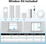 ZAFRO 14,000 BTU Smart Portable Air Conditioner