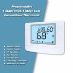 Smart Thermostat with Auto Changeover and Large Display