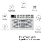 ROVSUN 10,000 BTU 3-in-1 Window Air Conditioner