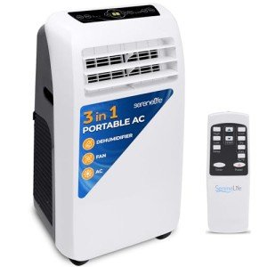 SereneLife 10,000 BTU Portable Air Conditioner Unit
