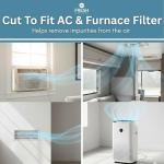 Fresh Headquarters Activated Carbon Air Filter Pad - 24"x16" Cut To Fit AC & Furnace Filter - Removes Dust, Pollen, Pet Odors & VOCs, Versatile for Window Units, RV, Air Purifier, & Vents, Made in USA