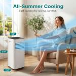 SereneLife 3-in-1 Portable Air Conditioner with Remote