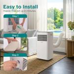 SereneLife 3-in-1 Portable Air Conditioner with Remote