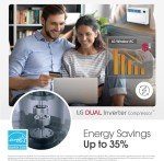 LG 10,000 BTU Window Air Conditioner with WiFi
