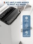 14,000 BTU Portable AC Unit with Dehumidifier