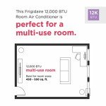Frigidaire 12,000 BTU Window Air Conditioner, White