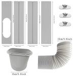Portable Air Conditioner Window Vent Kit with Hose