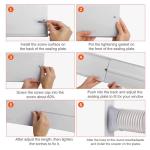 Portable AC Window Vent Kit with Adjustable Hose