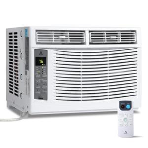 6000 BTU Window Air Conditioner with Remote Control