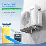 ROVSUN 28000 BTU Tri Zone WIFI Mini Split AC/Heating System, 20 SEER2 3 Zone 9000 + 9000 + 9000 BTU Ductless Split Air Conditioner with Pre-Charged Condenser, Heat Pump & 25Ft Line Set, 208-230V